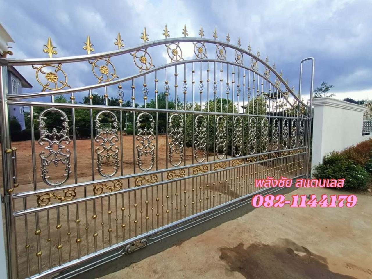 27.jpg - ประตูสแตนเลส ลวดลายที่ไม่เหมือนใคร | https://พลังชัยสแตนเลส.com