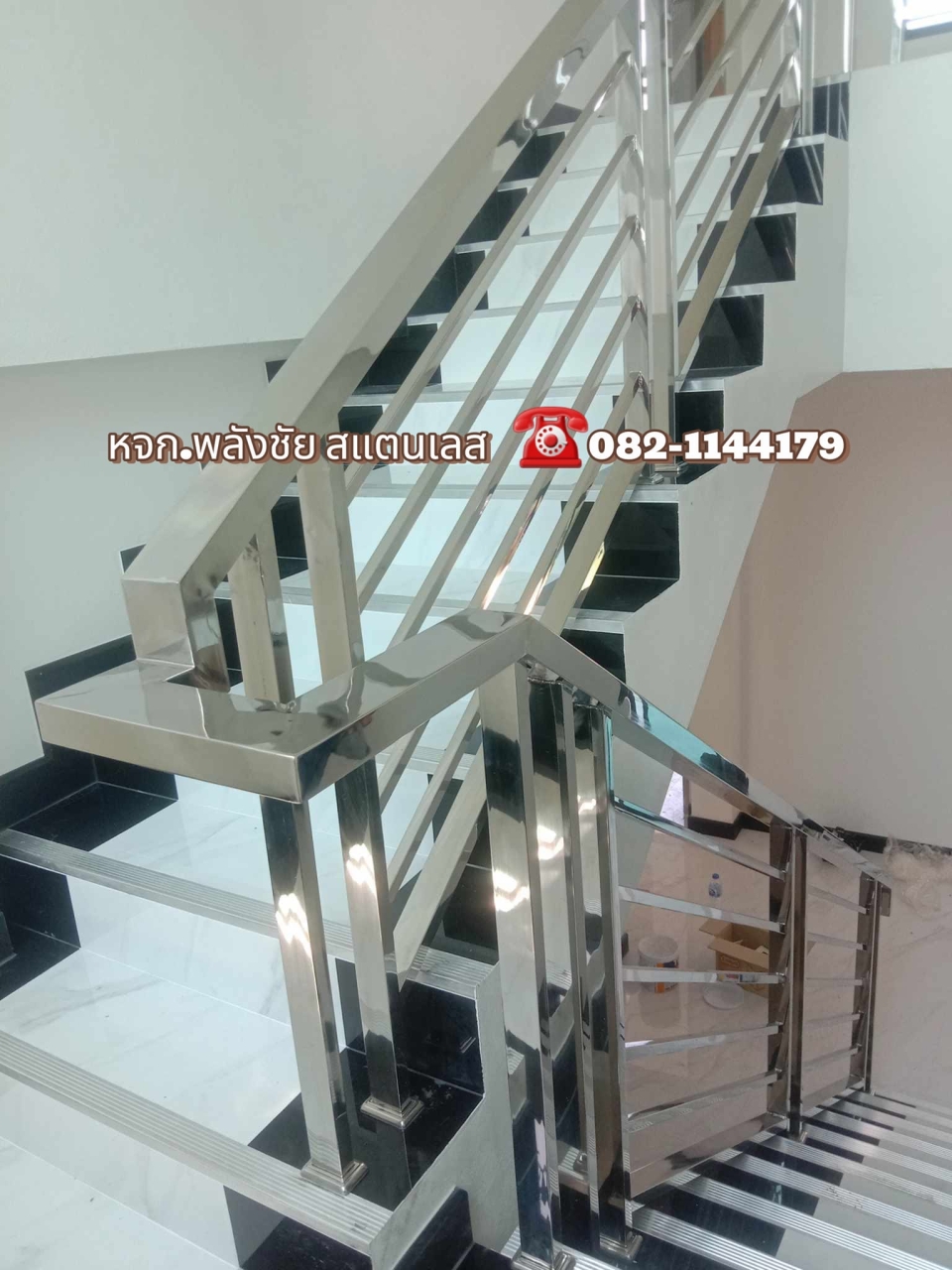 40.jpg - ราวม้านั่งสแตนเลส ระเบียงราวบันไดสแตนเลส | https://พลังชัยสแตนเลส.com