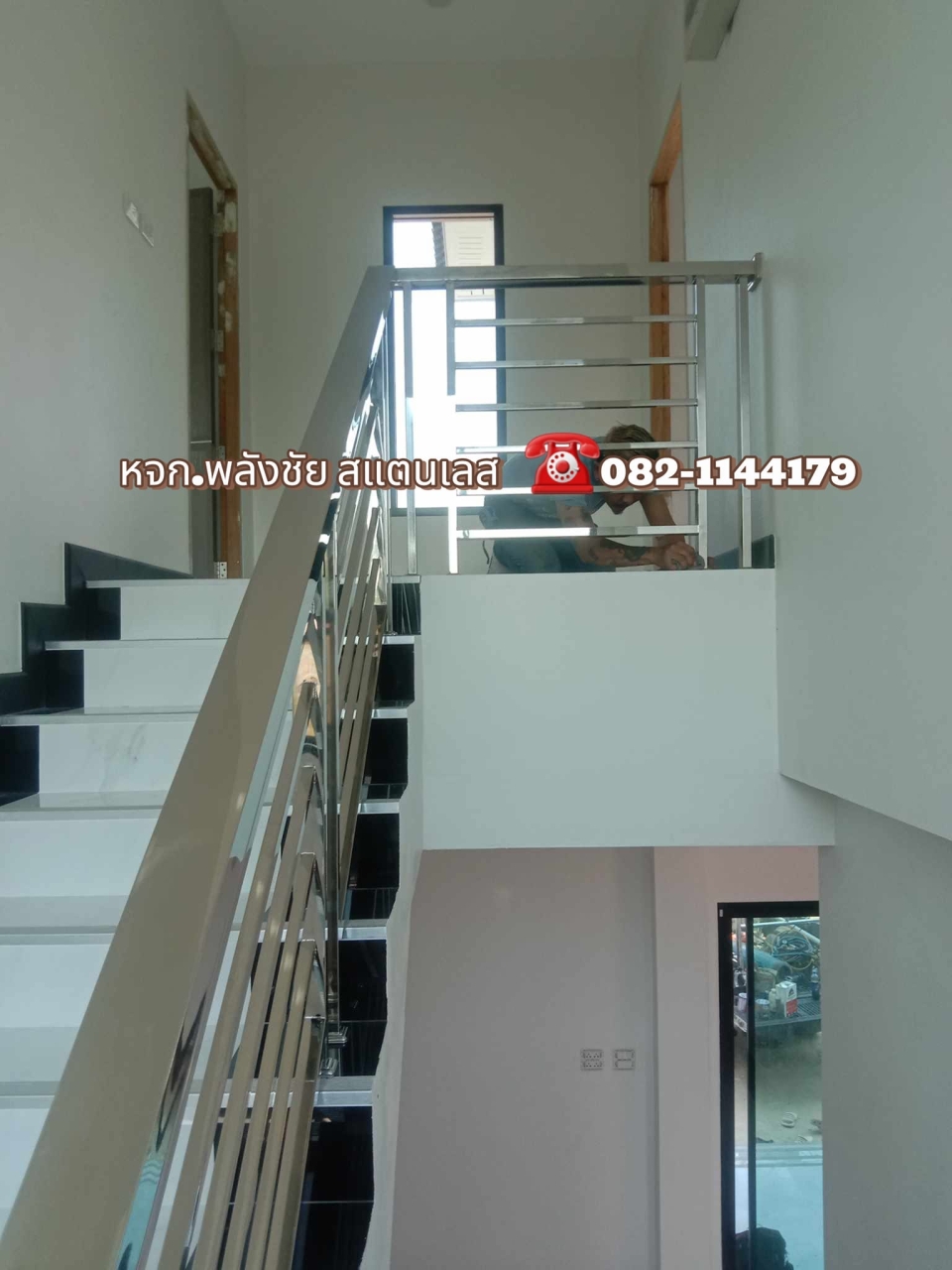 48.jpg - ราวม้านั่งสแตนเลส ระเบียงราวบันไดสแตนเลส | https://พลังชัยสแตนเลส.com