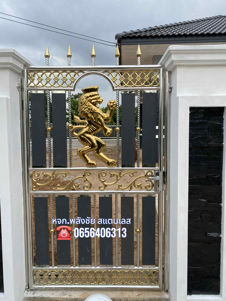 2025082318022890.jpg - งานประตูรั้ว สแตนเลส 304   | https://พลังชัยสแตนเลส.com